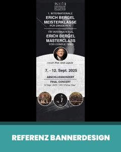 Roll‑Up Banner gestalten lassen – Beispiel