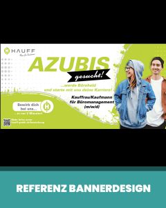 Bannerdesign – modernes Layout