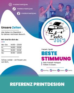 Flyerdesign – professionelles Werbemittel